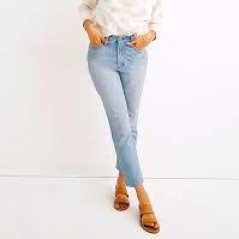 NWT Madewell Curvy Perfect Vintage Jean, Fitzgerald Wash, size 26